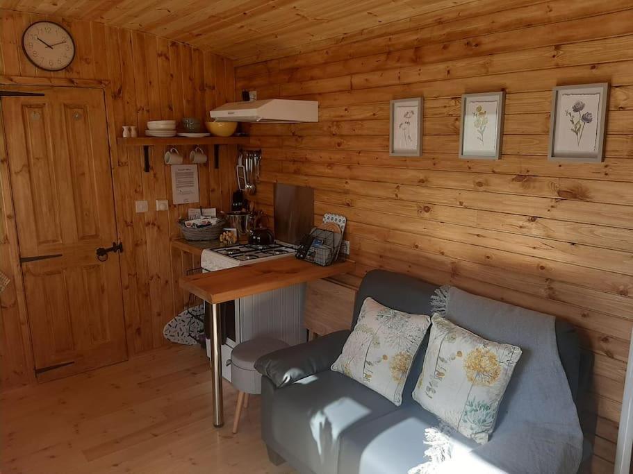Anglesey New Modern Shepherds Hut With Spa Hot Tub Gwalchmai 外观 照片