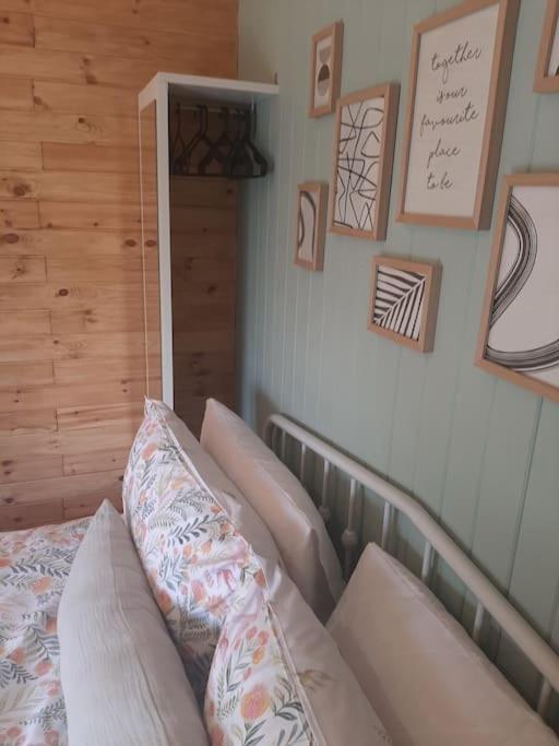 Anglesey New Modern Shepherds Hut With Spa Hot Tub Gwalchmai 外观 照片